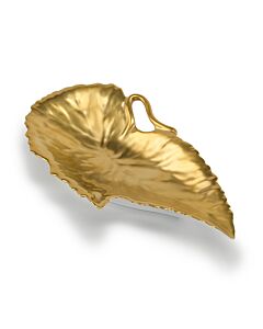 Begonia Gold Leaf Dish 