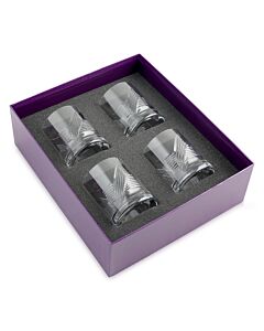 Ingrid Gift Set of 4 Double Old Fashioned Tumblers 