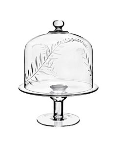 Jasmine Cake Dome & Stand 12¾" / 32.5cm