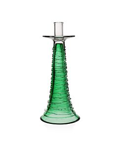 Miranda Candlestick Seaglass Green