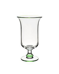 Siena Green Footed Flower Vase 
