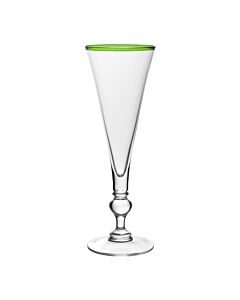 Siena Champagne Flute Green