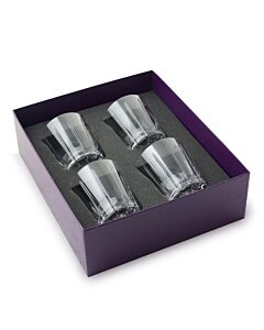 Vesper Gift Set of 4 Whisky Tumblers Conical