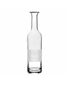 Labelled Wine Carafe 'Rosé'