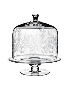 Fern Cake Stand and Dome 12¼” / 31cm 
