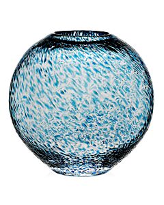 Florence Globe Vase Aqua 9" / 228mm