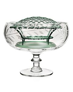 Jasmine Footed Rose Bowl & Wire 8½" / 21.5cm