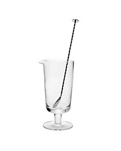 Lillian Footed Cocktail Mixer & Stirrer