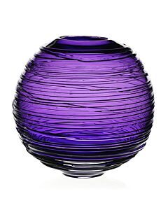 Miranda Globe Vase Amethyst 9" / 23cm